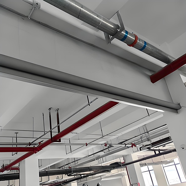 防火布秦都挡烟垂壁