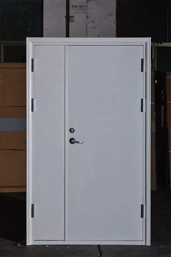 工业园区厂房完成秦都防火门系统建设